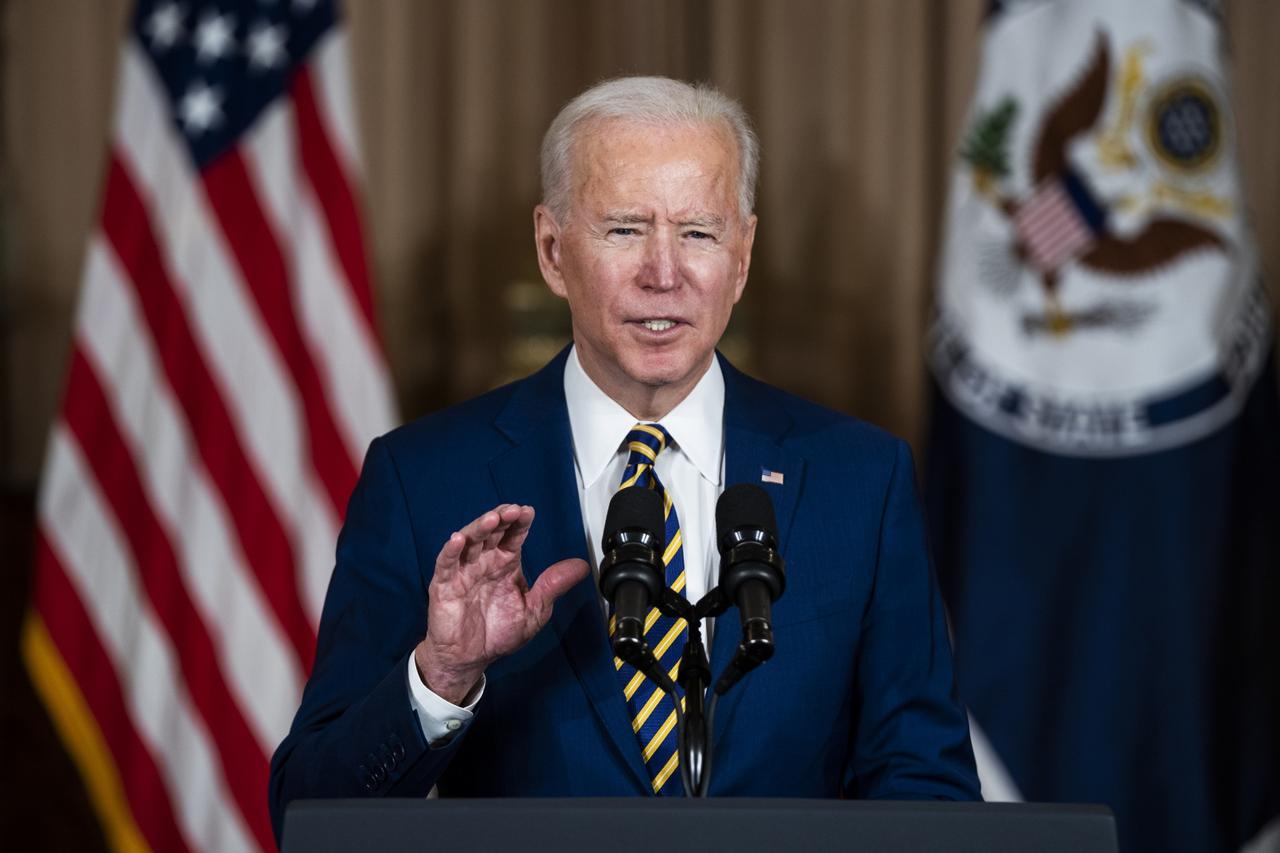 Biden Makes Foreign Policy Address at State Department