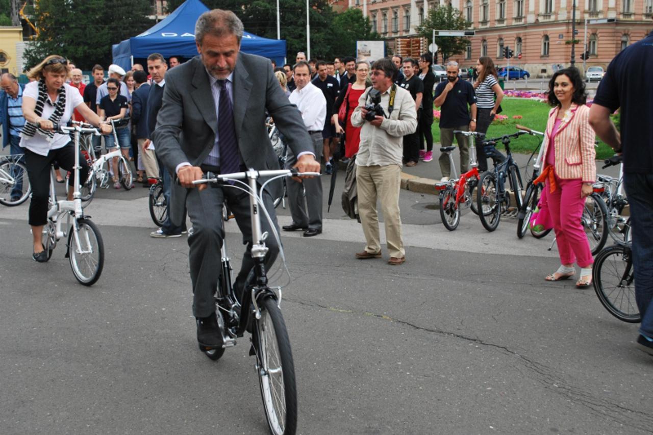 '09.06.2011., Zagreb - Bandic na biciklu'