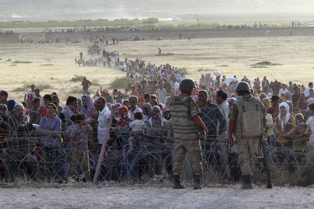 turska granica, izbjeglice