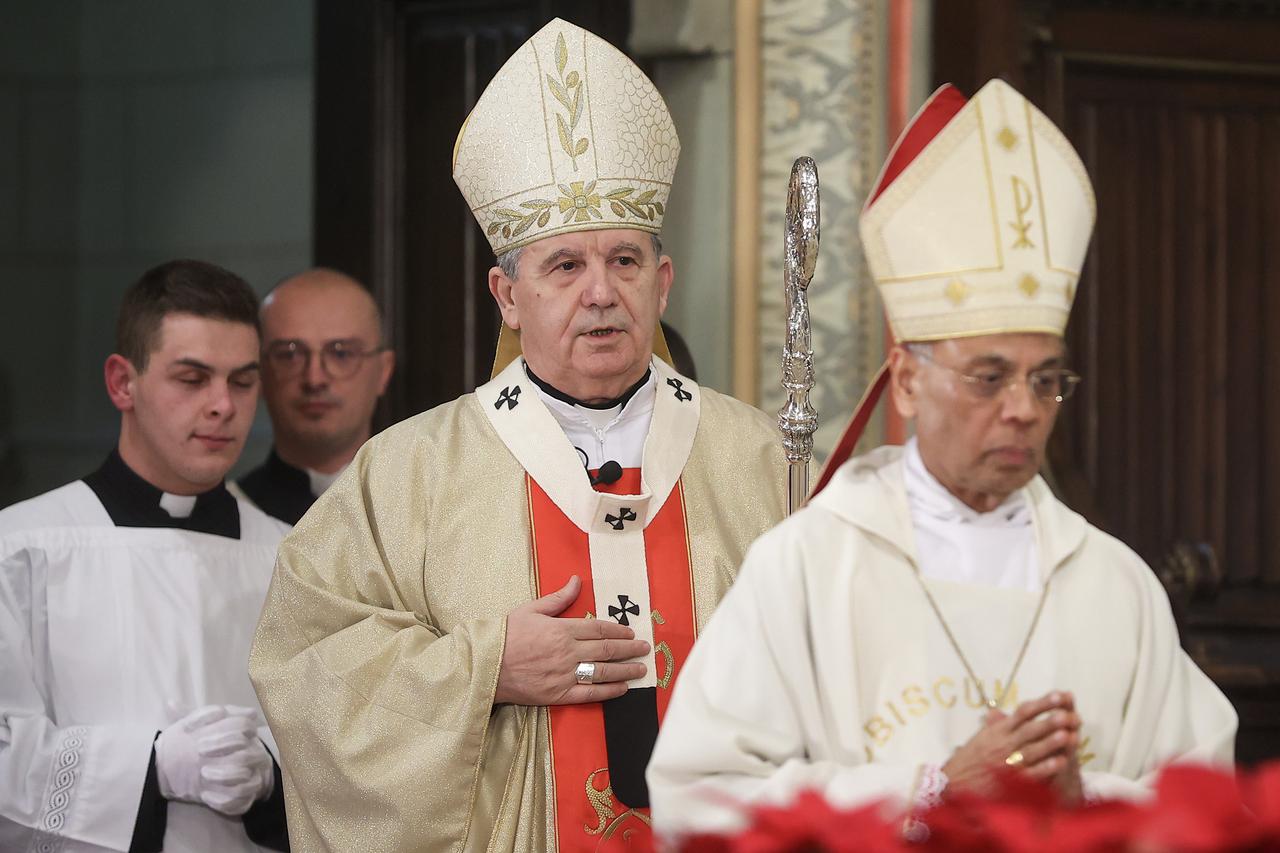Sarajevo: U katedrali  Srca Isusova služena je misa božićnog bdijenja