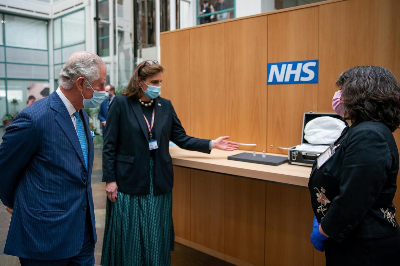 Britain's Prince Charles visits the Skipton House in London