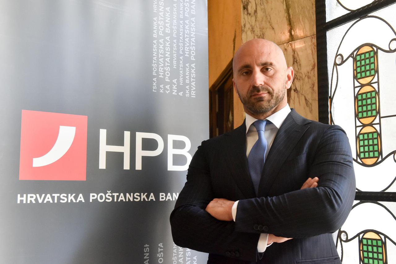 Zagreb: Marko Badurina, predsjednik Uprave Hrvatske poštanske banke