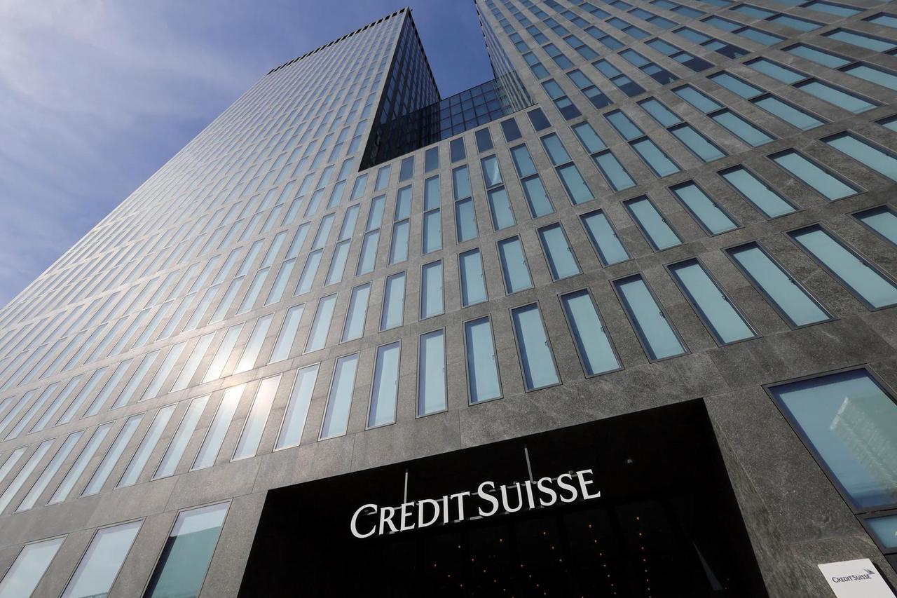 Credit Suisse bank's office building, in Zurich