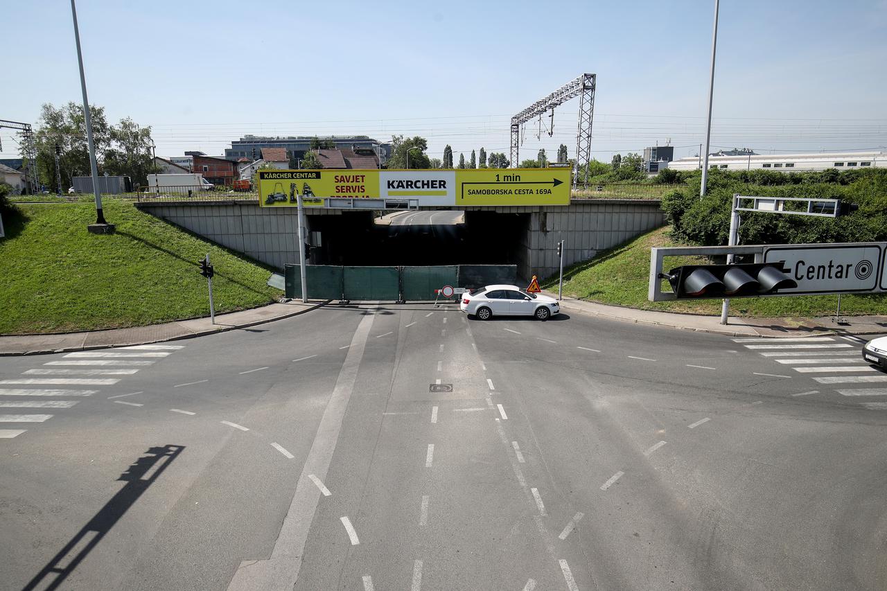 Zagreb: Škorpikova privremeno zatvorena za promet zbog radova na sanaciji podvožnjaka