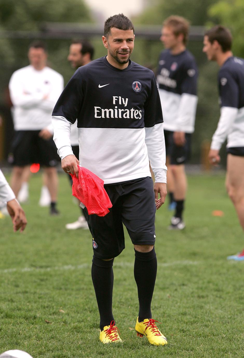 Paris Saint-Germain training session in New York City