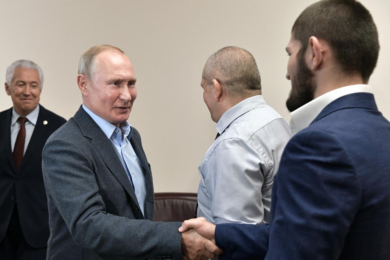 Vladimir Putin i Khabib Nurmagomedov