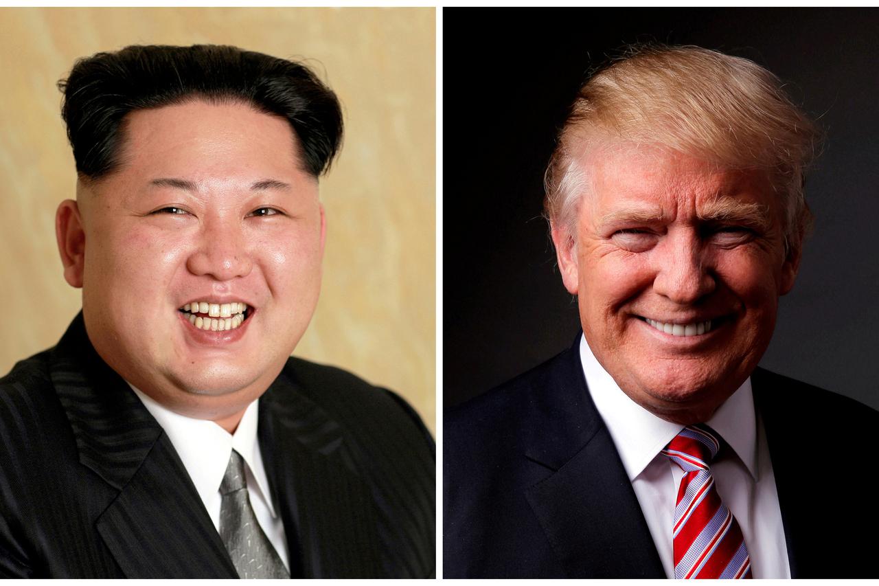 Kim Jong Un i Donald Trump