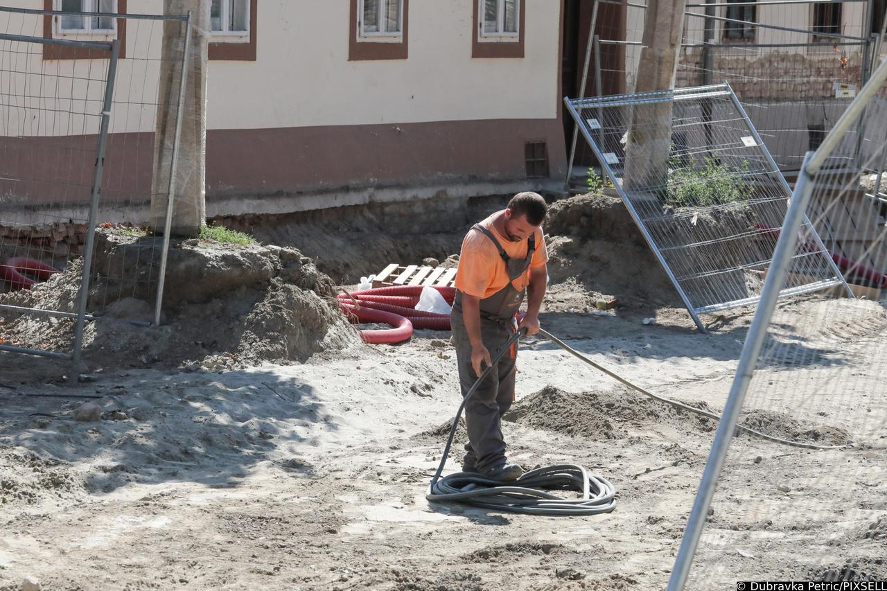 Osijek: Od lipnja traju opsežni radovi na rekonstrukciji osječke Tvrđe