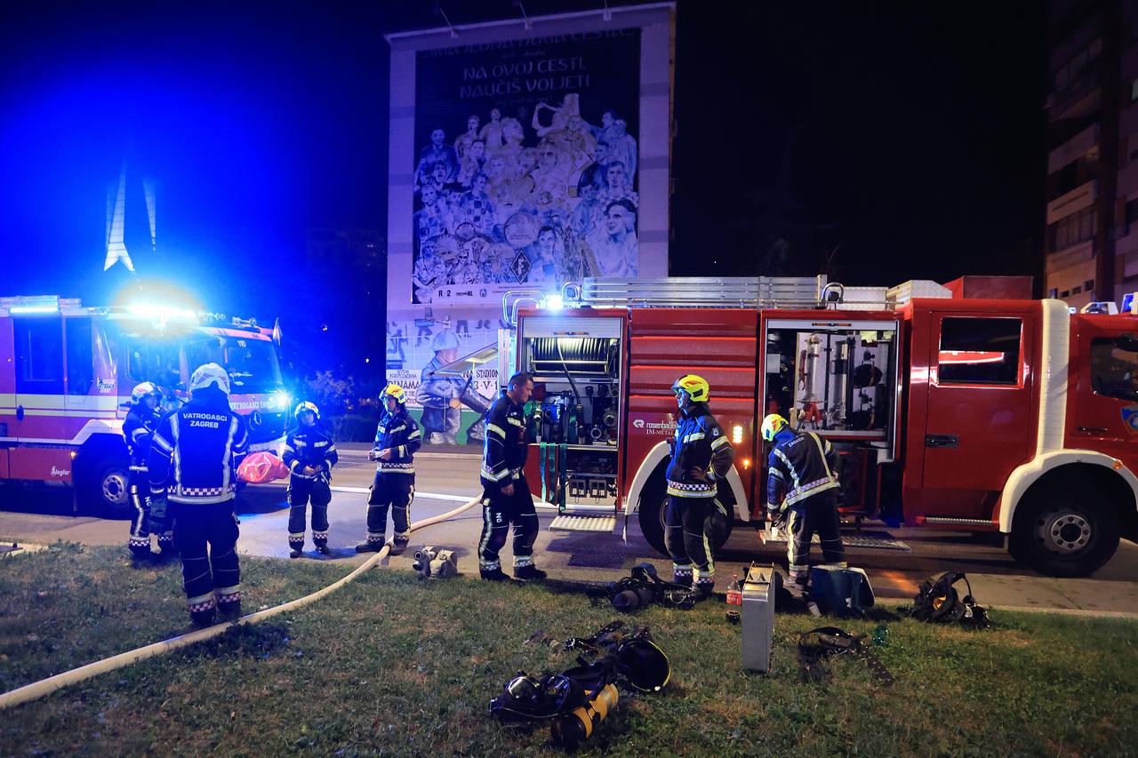 Zagreb: Nekoliko ljudi ozlijeđeno u požaru stana u Ivanićgradskoj ulici