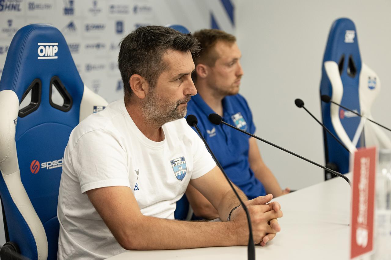 Osijek: NK Osijek održao konferenciju za medije uoči utakmice protiv NK Varaždin