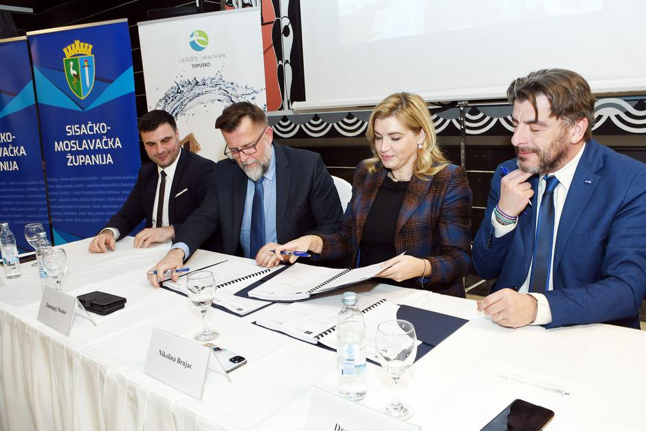 Potpisan ugovor za veliki projekt u Topuskom, lječilišni i wellness turizam