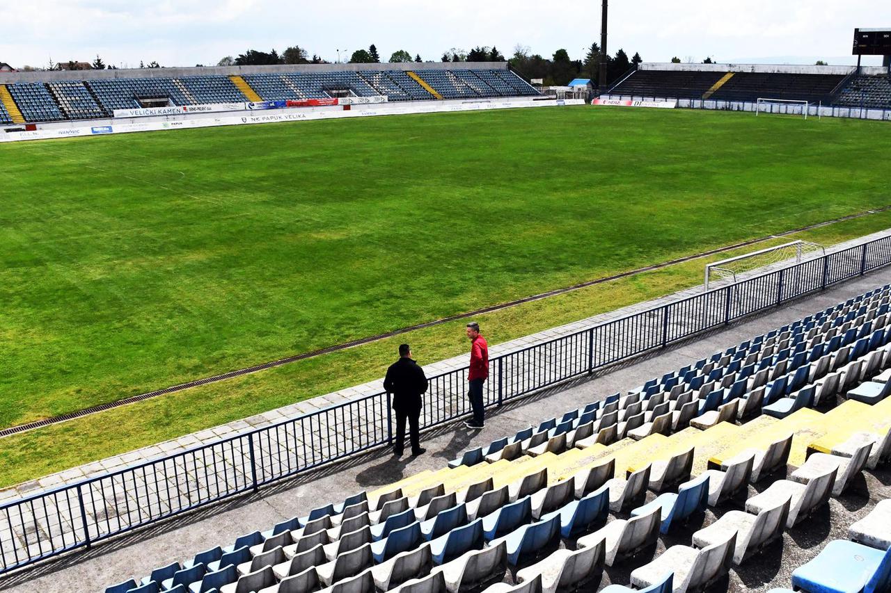 Velika: Stadion NK Papuka, bivšeg Kamen Ingrada