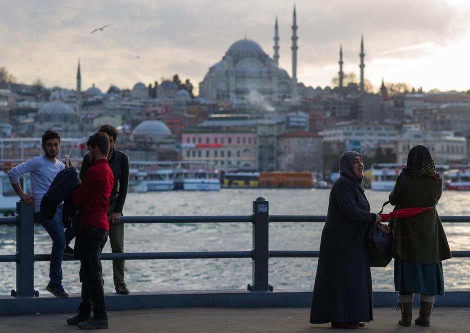 Pogled na ljepote grada Istanbula
