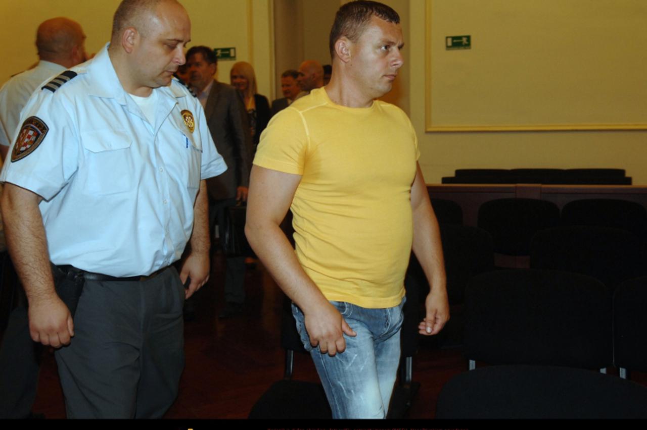 \'01.07.2010., Zagreb - Glavna rasprava protiv Samija Bajramija i drugih dilera na Zupanijskom sudu.  Photo: Davor Visnjic/PIXSELL\'