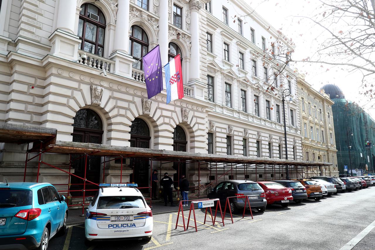 Zagreb: Zbog dojave o bombi evakuirana je zgrada Županijskog suda