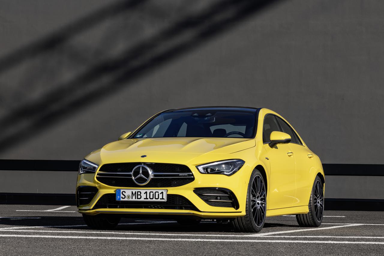 Mercedes CLA 35 AMG 4Matic Coupe.