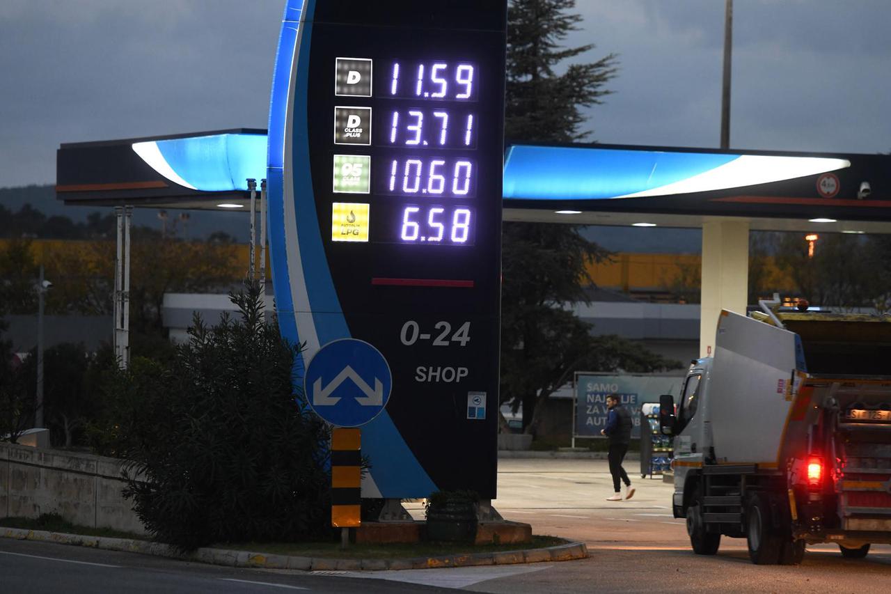Šibenik: Cijene goriva nakon ponoći znatno su niže