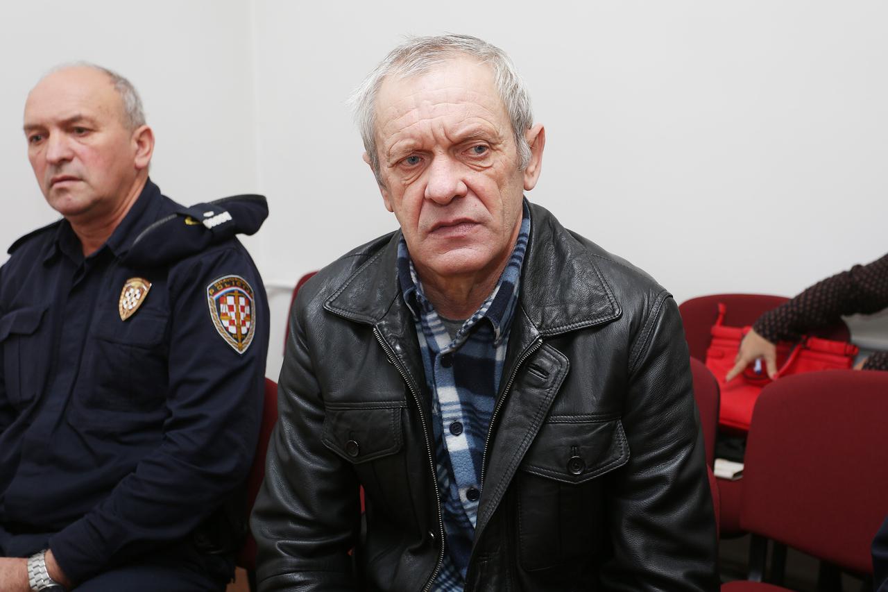 15.10.2015., Karlovac - Na Zupanijskom sudu u Karlovcu pocelo je sudjenje Marku Vidakovicu za ubojstvo supruge u Svetom Roku. 