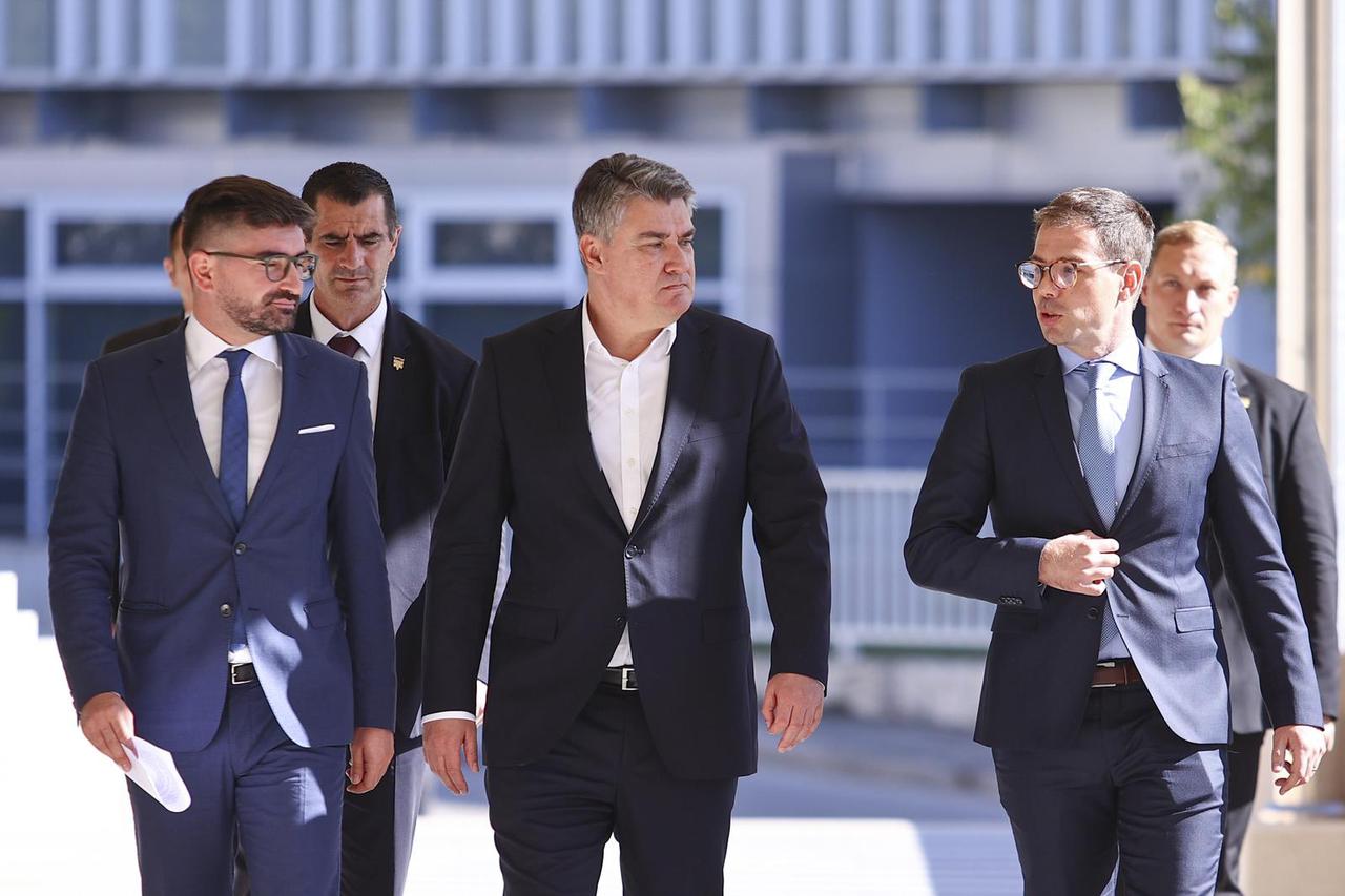 Split: Zoran Milanović prisustvovao je sjednici Ekonomskog savjeta predsjednika Republike