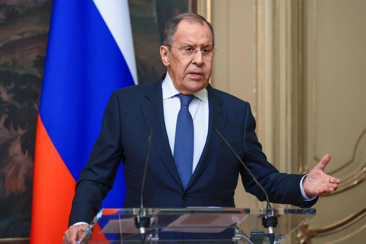 Russia's Foreign Minister Lavrov and UK Foreign Secretary Truss meet in Moscow