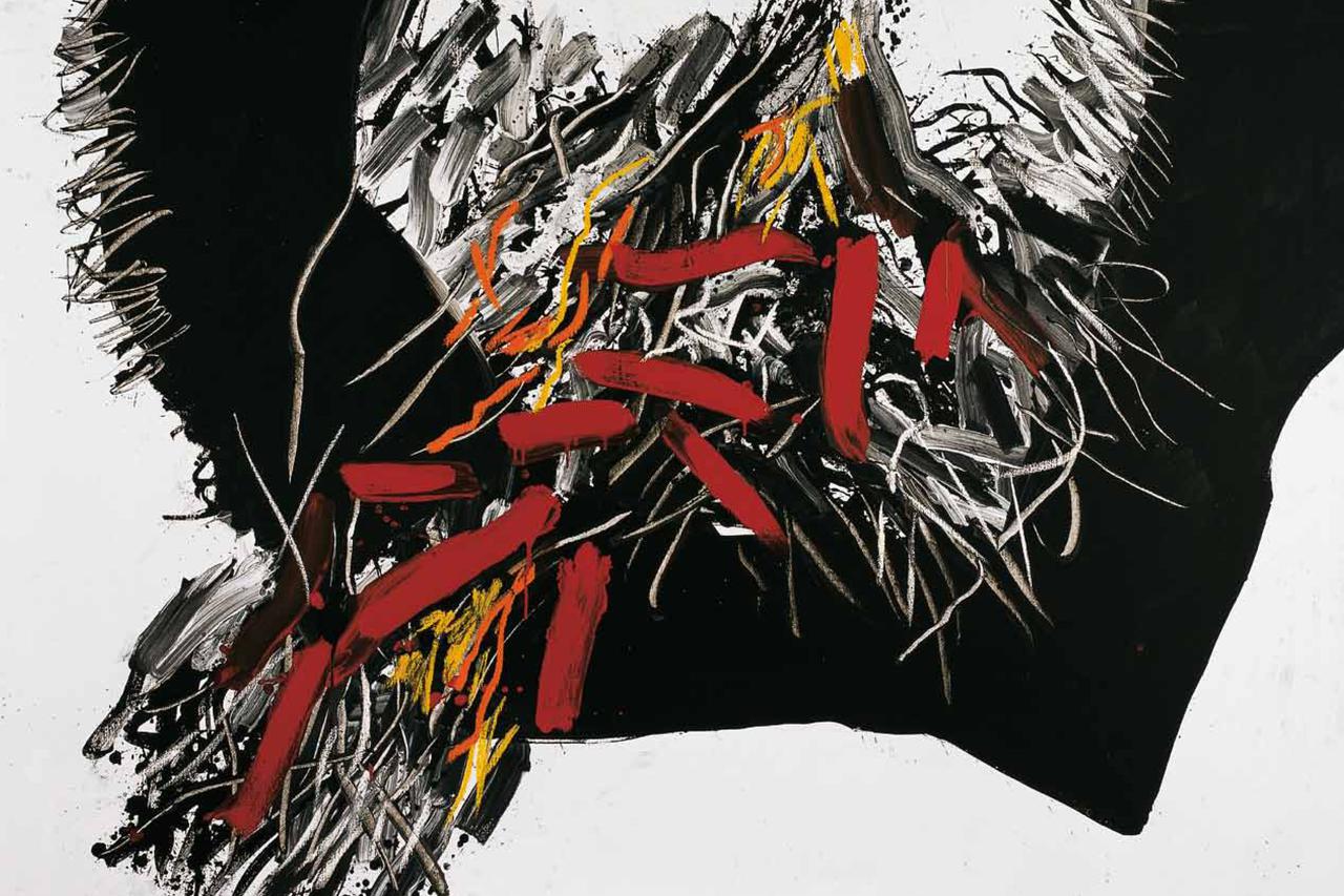 Edo Murtic, Uspomena, 2003., akrilik na platnu