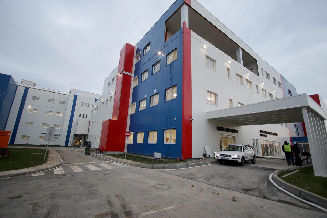 Covid bolnica u Batajnici, izgrađena za četiri mjeseca, spremna za prijem prvih pacijenata