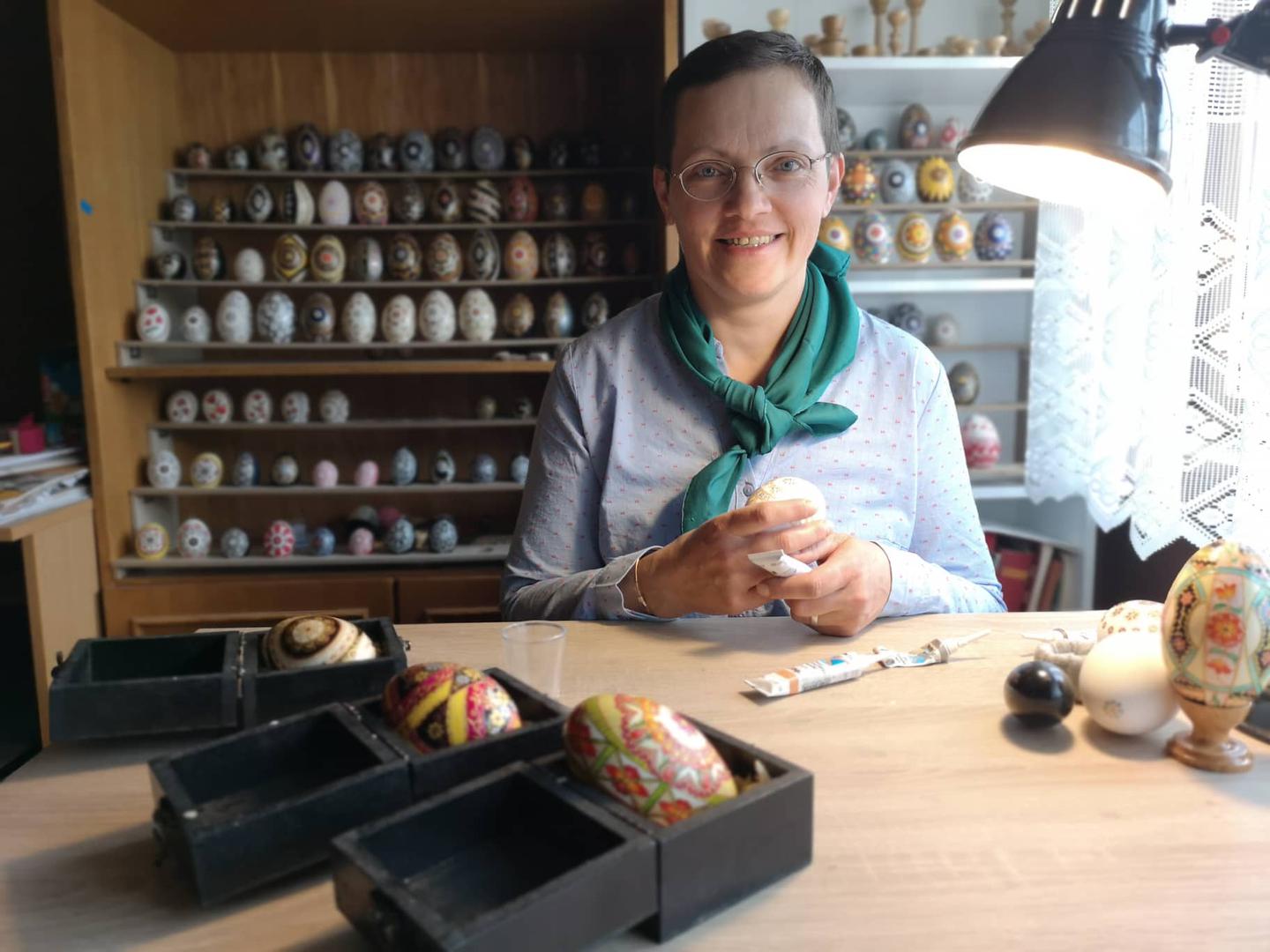 ANDREJA OGRINEC u oslikavanje jaja “zaljubila” se kao djevojčica