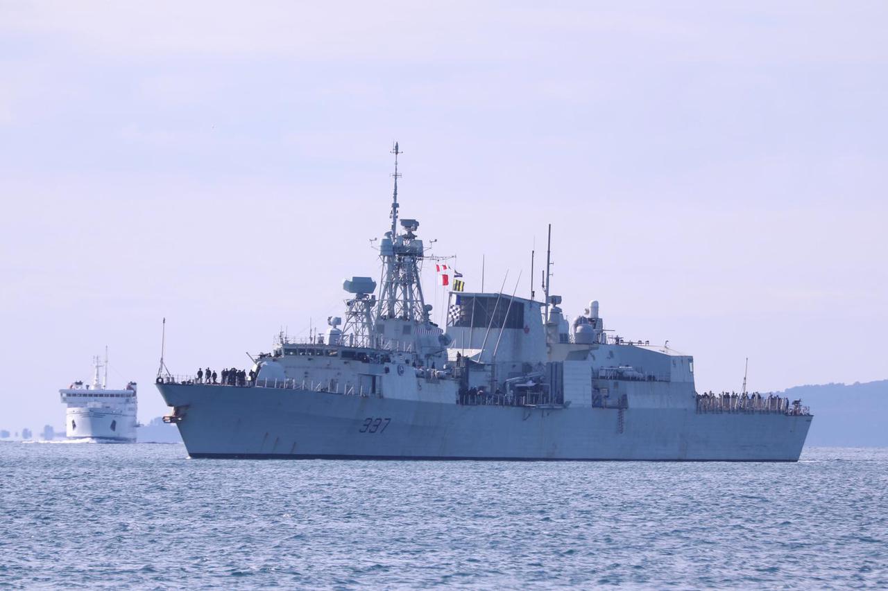 U Splitu brod Kanadske mornarice HMCS Fredericton