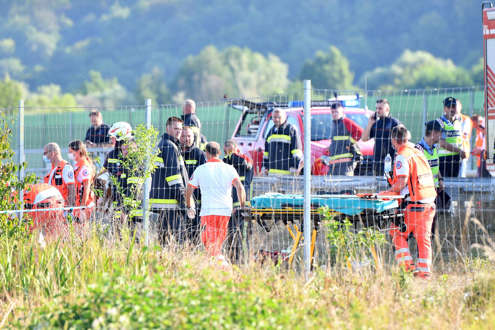 Nesreća se dogodila na 62. kilometru autoceste između mjesta Jarek Bisaški i Podvorec