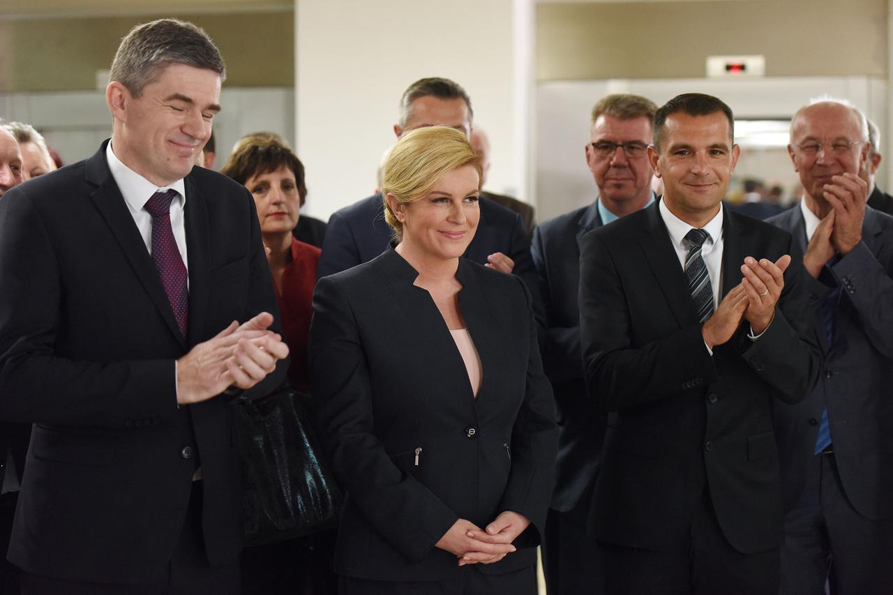 Predsjednica Kolinda Grabar-Kitarović otvarila novi odjel rađaone i neonatologije