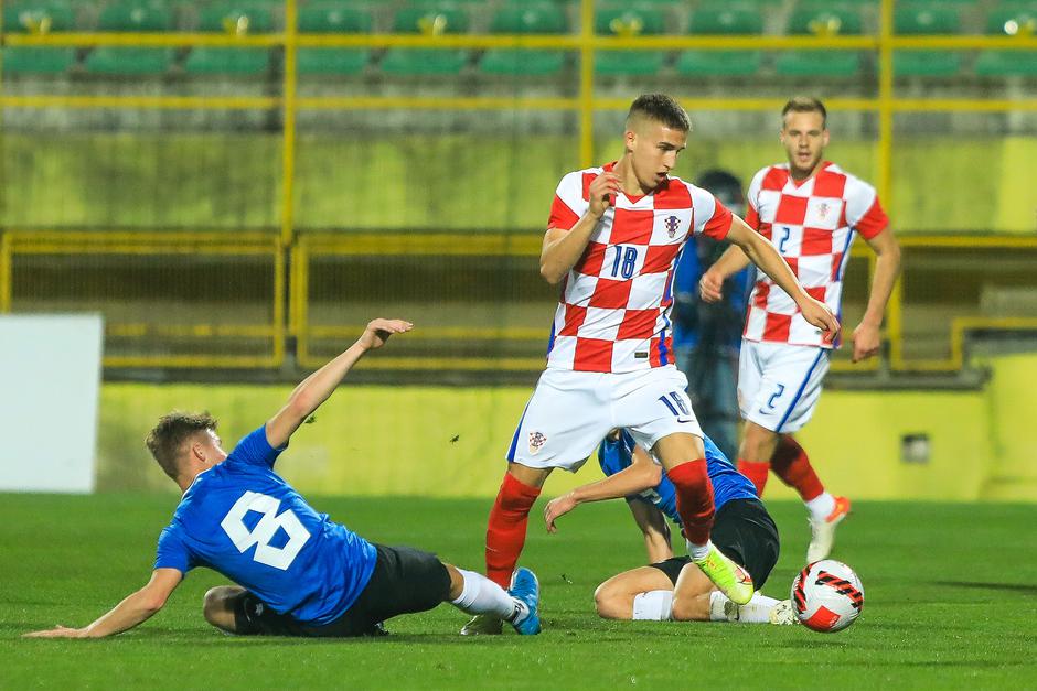 Susret mladih reprezentacija Hrvatske i Estonije u kvalifikacijama za Europsko prvesntvo