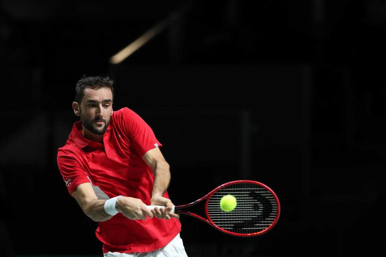 Marin Čilić igra drugi meč u finalu Davis Cupa protiv drugog igrača svijeta Danila Medvedeva