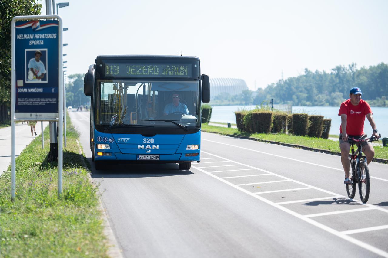 Zagreb: ZET-ova autobusna linija koja vozi Jarunom vikendom