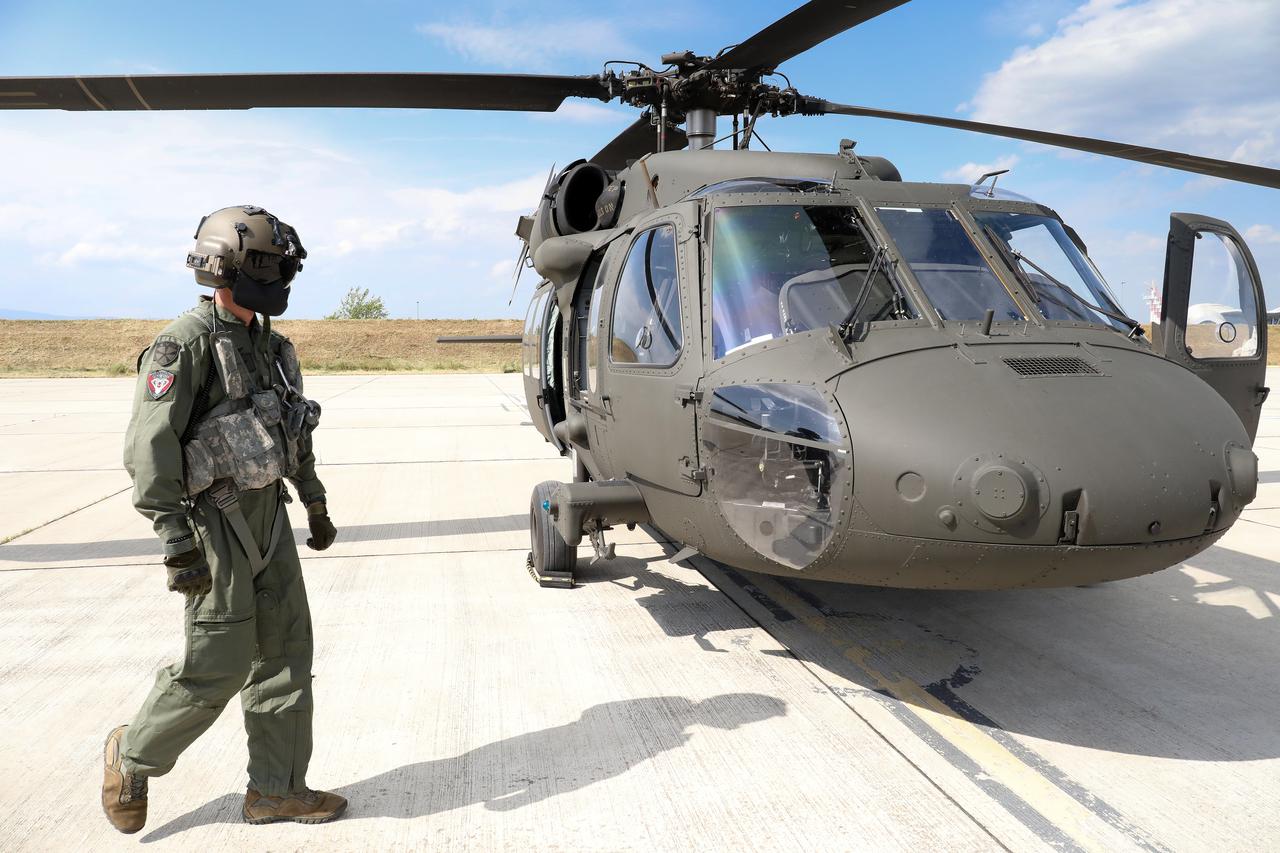 Zagreb: Let novim Helikopter UH-60M Black Hawk 