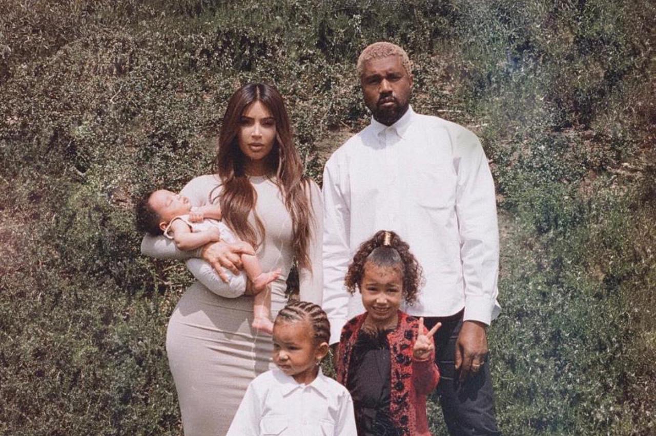 Kim Kardashian, Kanye West i djeca