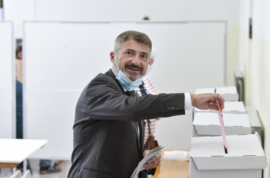 Željko Tokić glasovao je na izborima za gradonačelnika Grada Zagreba