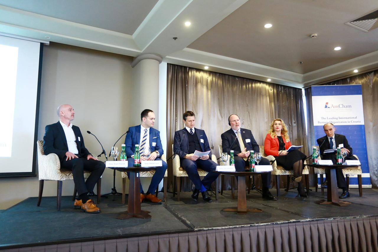 Zagreb: AmCham organizirao poslovni ručak u hotelu Westin