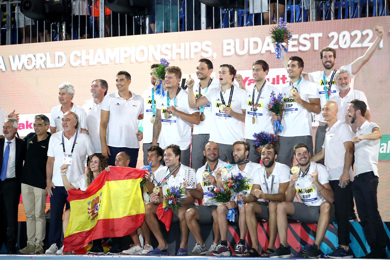 Španjolski vaterpolisti osvojili su Svjetsko prvenstvo u Budimpešti nakon što su pobijedili Talijane