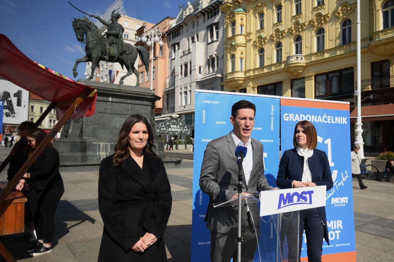 Zagreb: Troskot predstavio svoje kandidatkinje za zamjenicu gradonačelnika