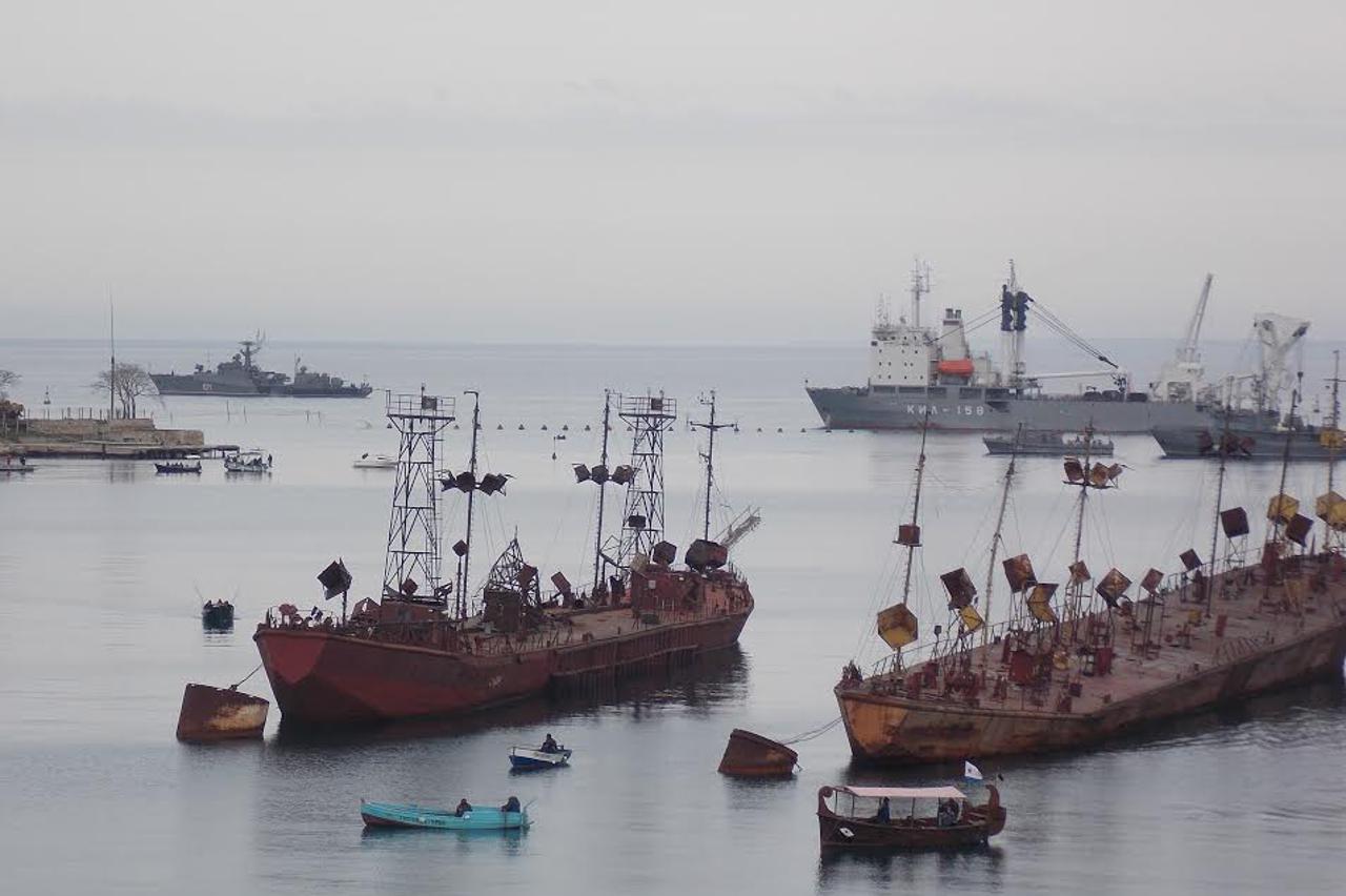 Krim,Ukrajina,brod