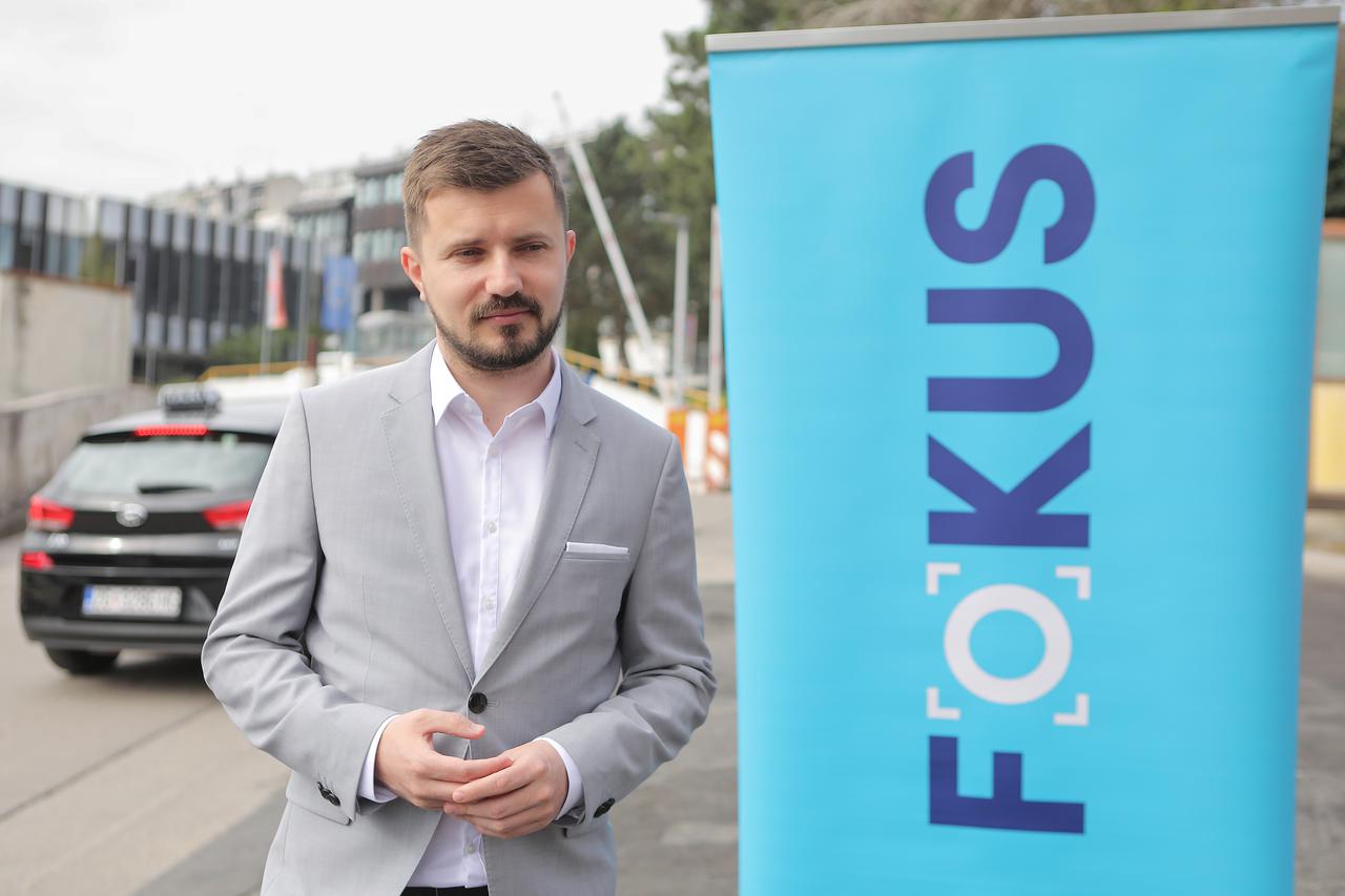 Zagreb: Davor Nađi, kandidat za gradonačelnika, obratio se medijima