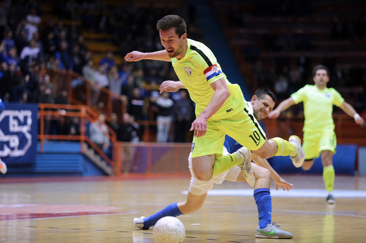 30.03.2016., Zagreb - Dom Sportova, 1. HMNL:, 17. kolo: Futsal Dinamo -  FC Nacional. Tihomir Novak. Photo: Luka Stanzl/PIXSELL