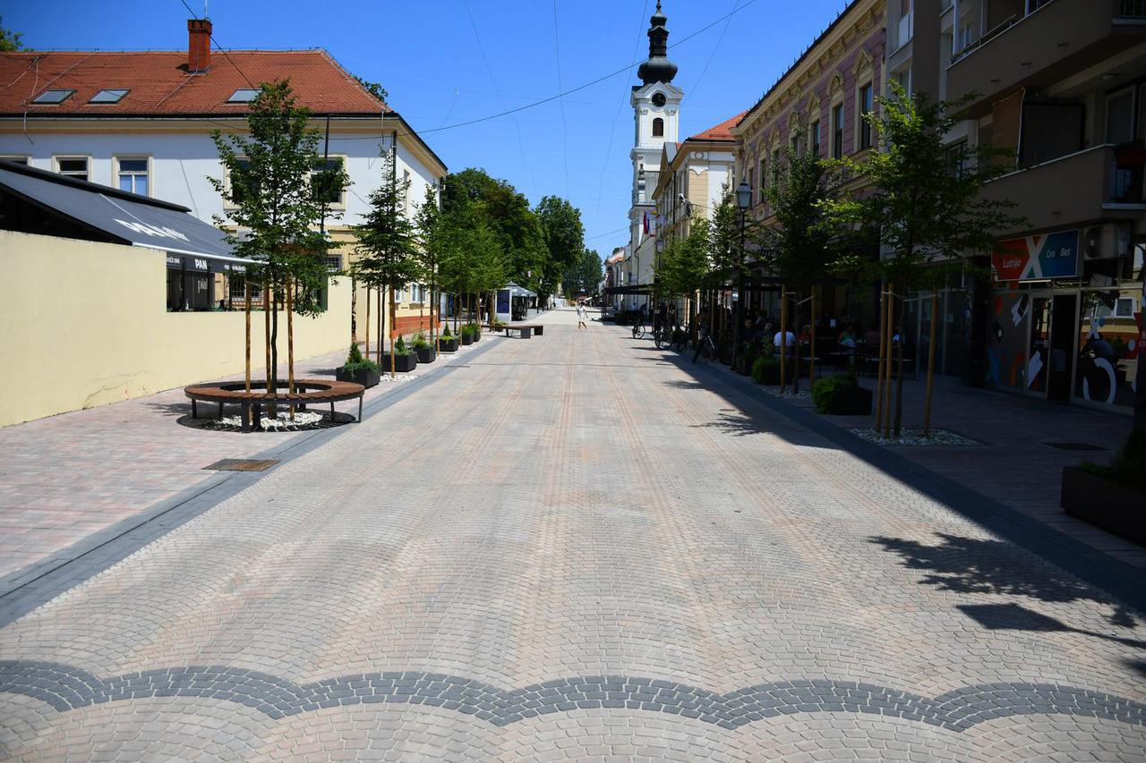 Bjelovar: Završen dio konstrukcijske obnove glavne gradske šetnice, korza