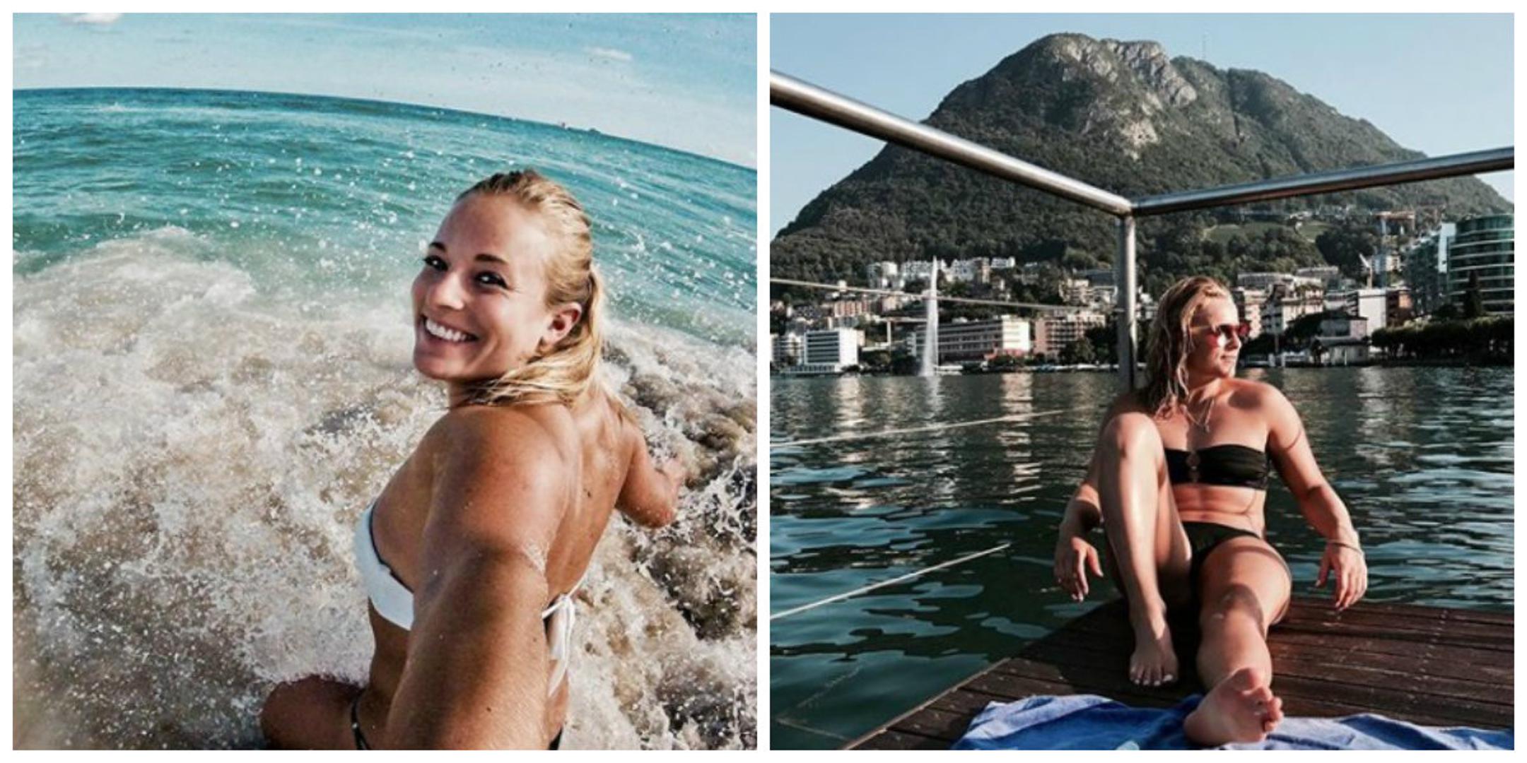 Švicarska skijašica Lara Gut na društvenim mrežama otkrila je da ljubi sunarodnjaka - nogometaša Valona Behramija.