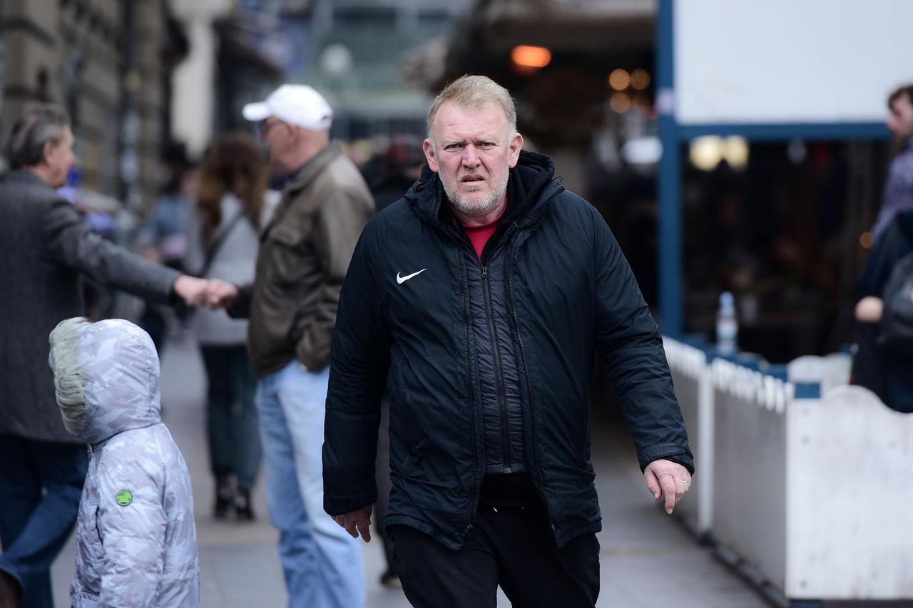 Zagreb: Nogometna legenda, Robert Prosinečki, u šetnji centrom grada
