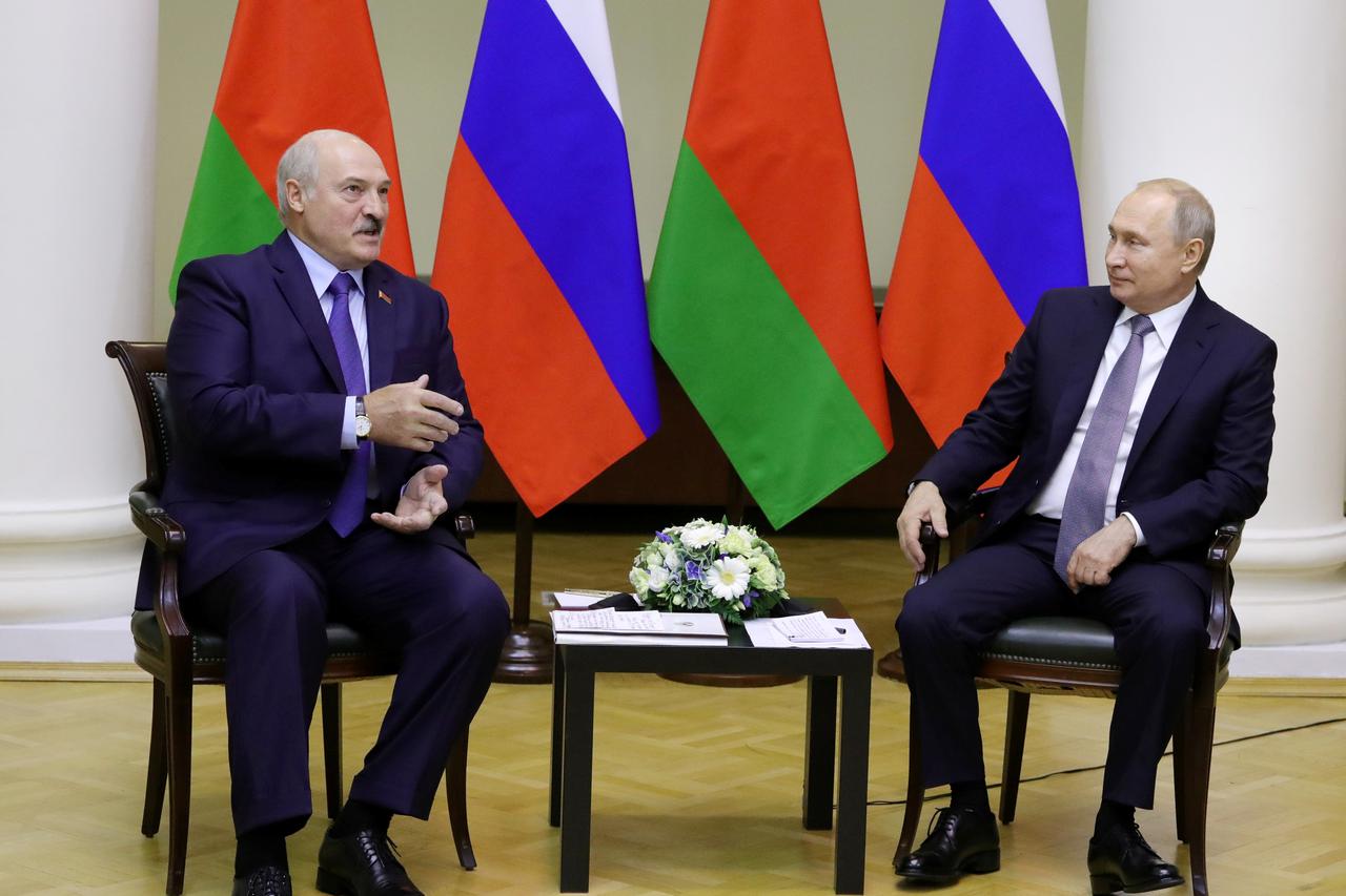 Aleksandar Lukašenko i Vladimir Putin