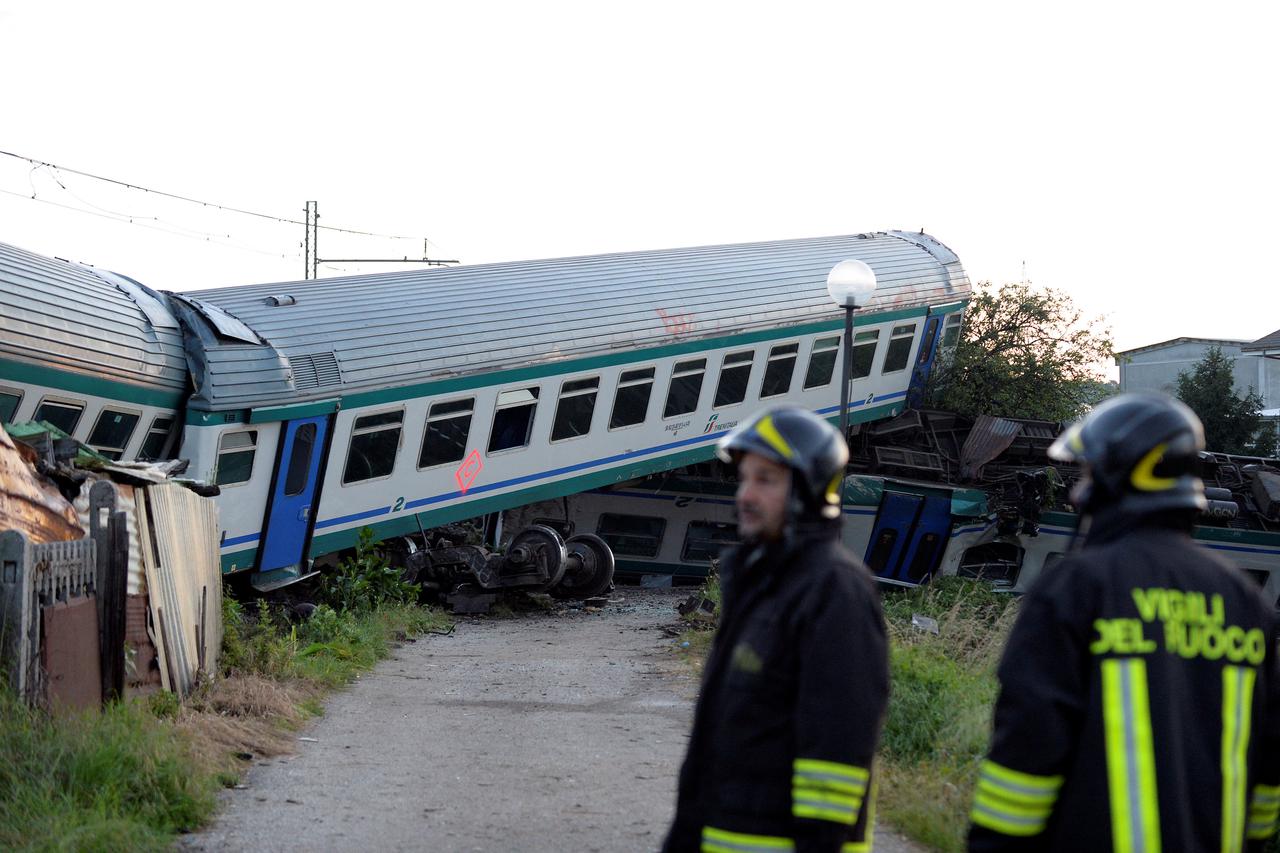 Željeznička nesreća u Italiji