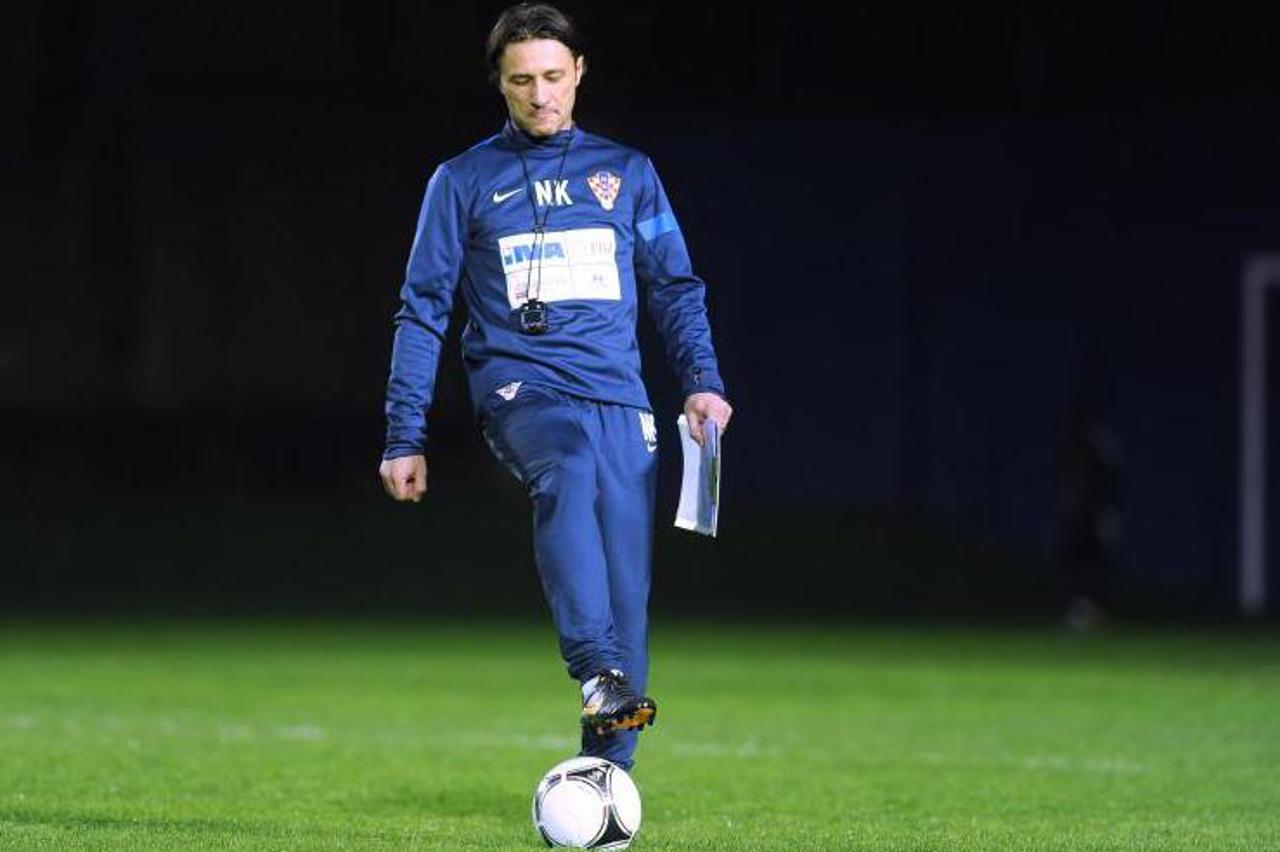 Hrvatska nogometna reprezentacija, Niko Kovač, trening