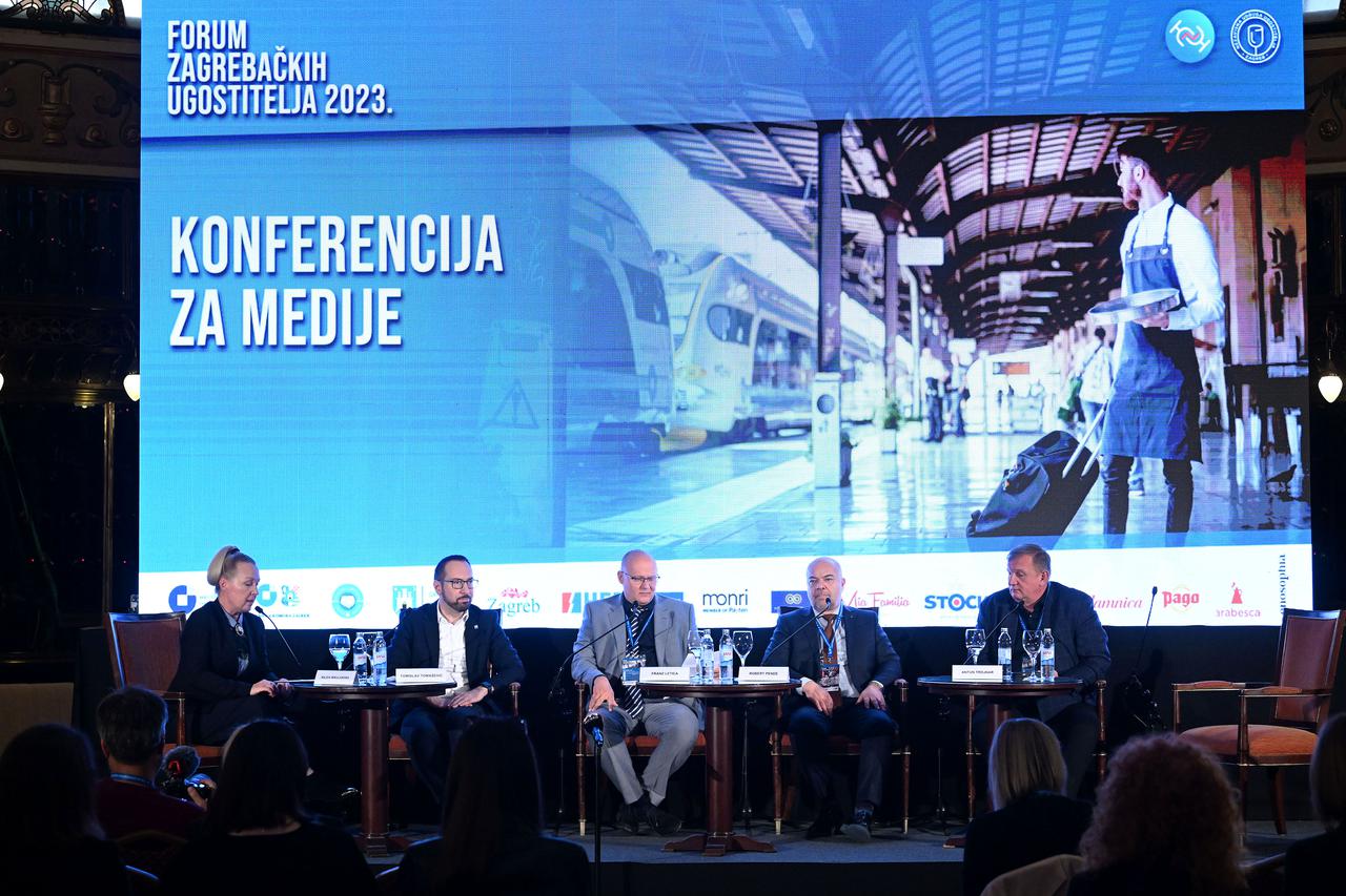 Zagreb: Konferencija za medije 15. Foruma zagrebačkih ugostitelja