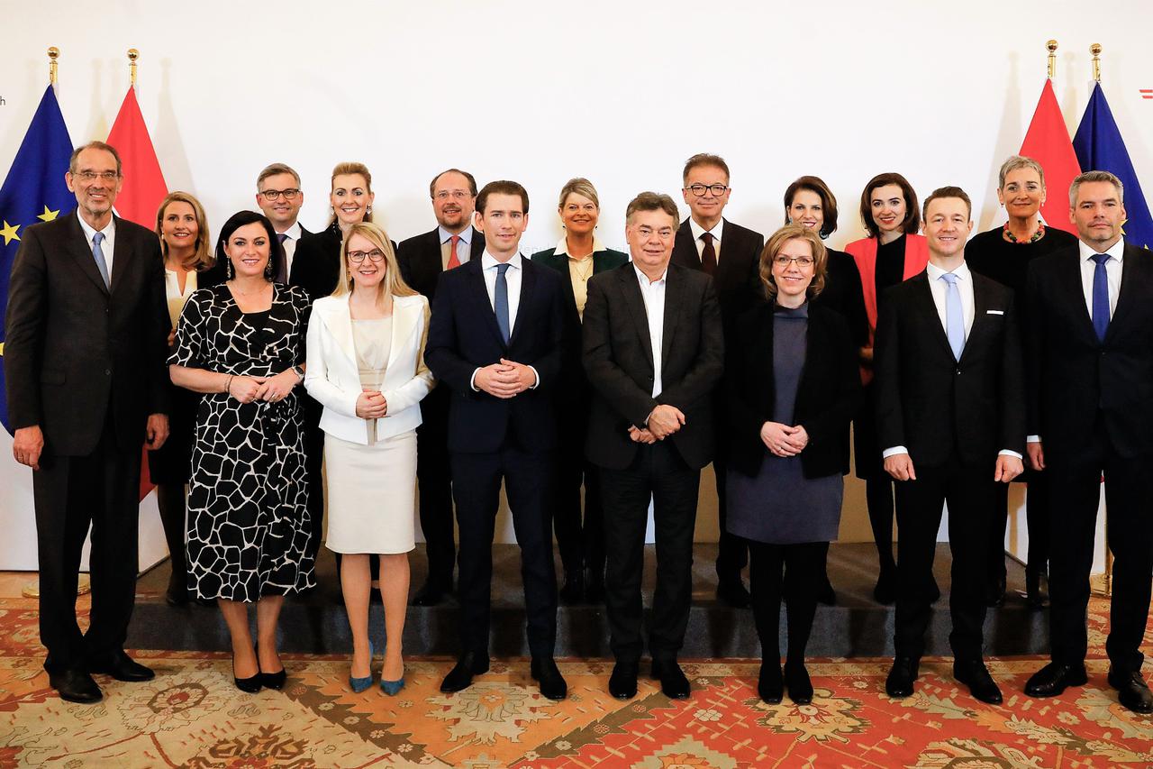 Sastanak austrijske nove konzervativno-zelene Vlade